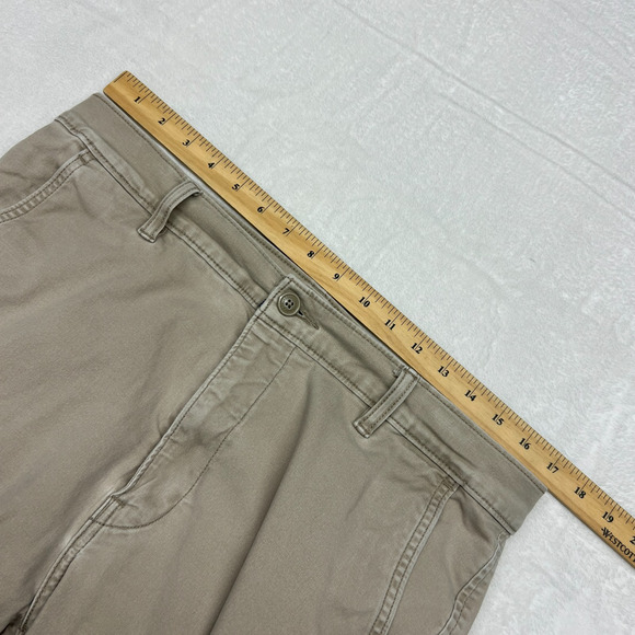 Levis Pants Mens 34x32 Khaki XX Chino Casual Taper Straight Classic Preppy - Picture 9 of 11